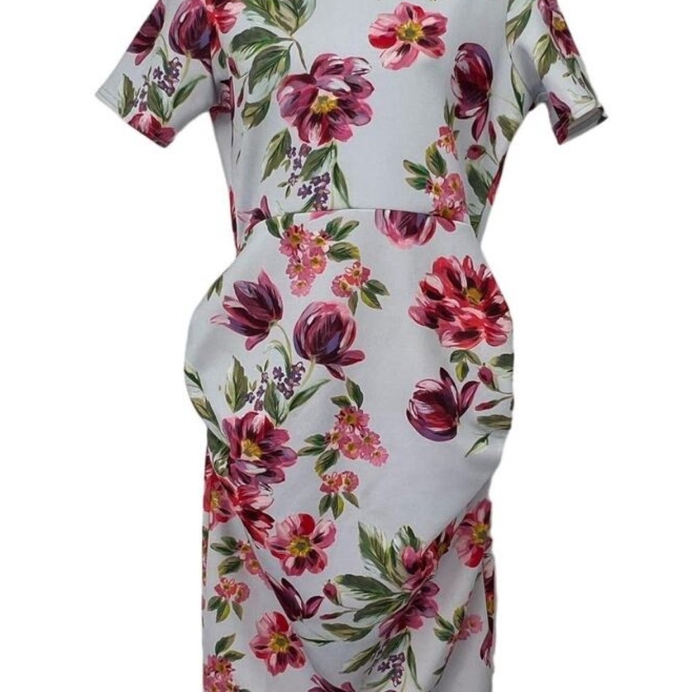 ASOS Maternity Blue Floral Dress